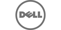 Logo Dell Cinza